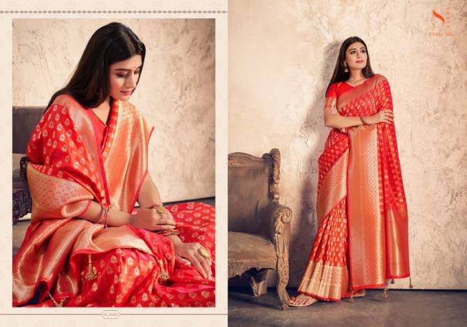 Aura Osha Silk Premium Festive Wear Wholesale Designer Sarees Catalog